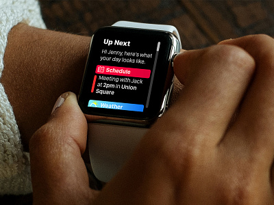 Up Next - watchOS 4.0 - Apple Watch