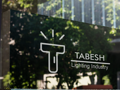 Tabesh lighting industry logo design branding design graphic design logo