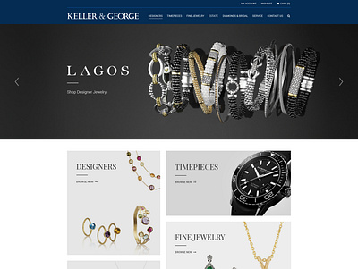 Keller & George webdesign