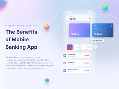 Banking Mobile UX/UI Design banking mobile concept design minimal mobile app mobile ui ui uidesign ux