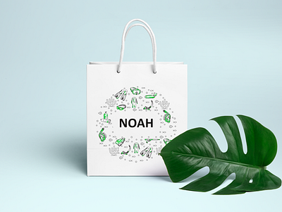 Brand Identity | Packaging Design | NOAH branding branding design design flat icon logo minimal photoshop typography vector
