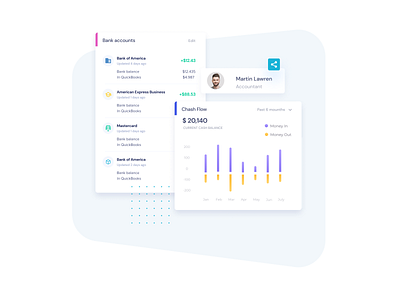 Accounting services for small and medium-sized businesses | UX