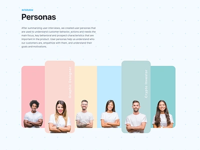 Personas | UX Research design illustration minimal sergushkin ui ux ux personas ux research web website