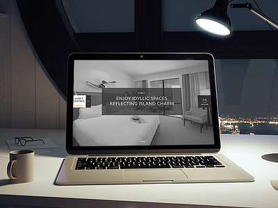 Responsive Wireframe WIP design hotel layout photos photoshop responsive website wireframe