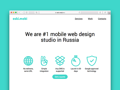 eski.mobi responsive website