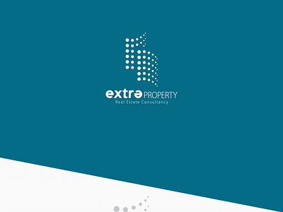 Extra property Real Estate Consultance real estate real estate agency real estate branding real estate logo