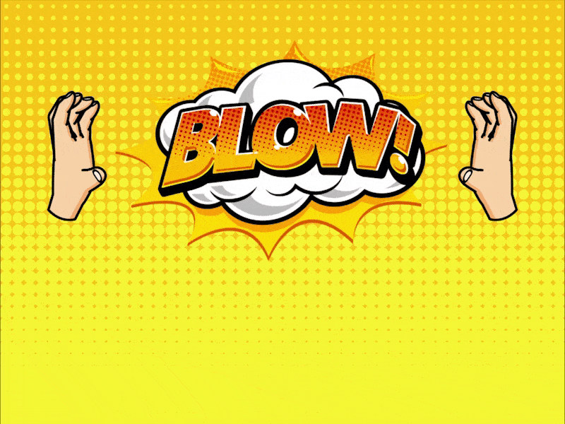 Fist Bump and Blow It Up 2d animation 2danimation animation animation 2d animation after effects animation2d animationart motion graphic motion graphics motionart motiongraphic motiongraphics pop art popart popartstyle