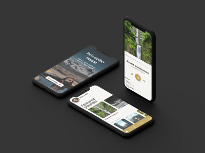 UI/UX design mobile app