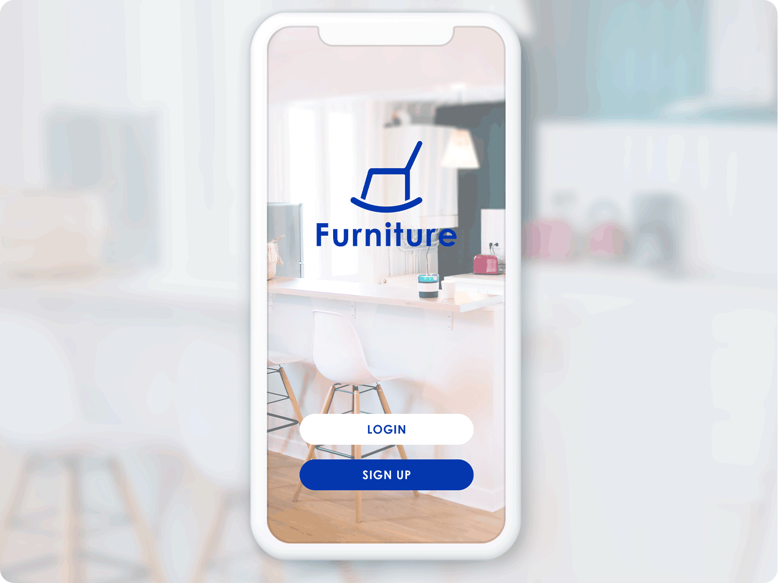 Furniture Login Page by Mehul Panchal on Dribbble