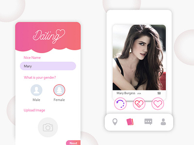 Dating App Design