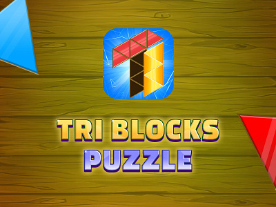 Tri Block Triangle Puzzle 3d animation block game ui branding design game game art game design game ui graphic design illustration logo motion graphics puzzle puzzle game ui tri block triangle puzzle ui ui ux ux wood game ui