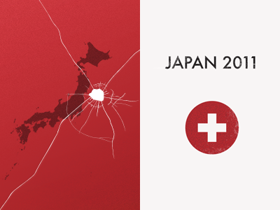 Japan 3 japan earthquake poster crack