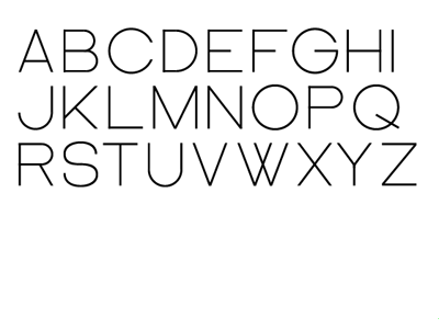 Quarter Century • Uppercase quarter century type typography