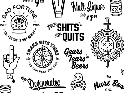 Gears, Tears & Beers Graphics