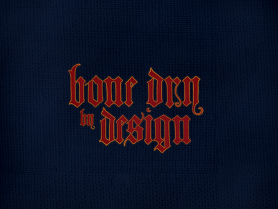 Bone Dry by Design gothic lock up