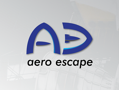 Aero Escape art branding design icon illustration illustrator logo minimal typography vector