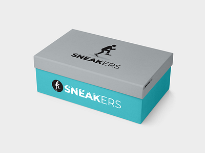 Free Shoe Box Mockup PSD 2018