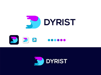 Dyrist logo design abstract app art branding branding and identity business logo fashion flat graphic icon logo logo design logo mark modern typography unique vintage
