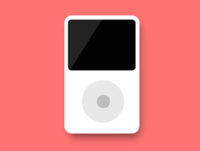 Apple iPod apple applewatch branding illustration illustrations illustrator ipod logodesign minimal objects typography ui