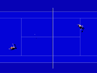 A game of tennis.