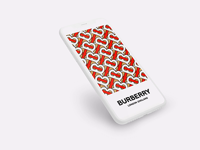 Uninvited redesign: Burberry adobe xd app burberry ecommerce fashion flat minimal shop xd