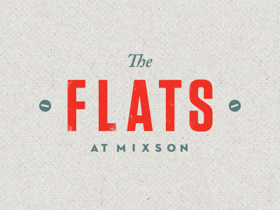 The Flats at Mixson logo texture trish ward