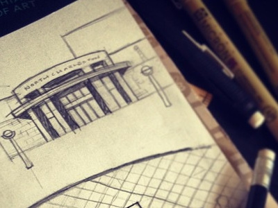 Sketchbook architecture buildings sketch sketchbook trish ward