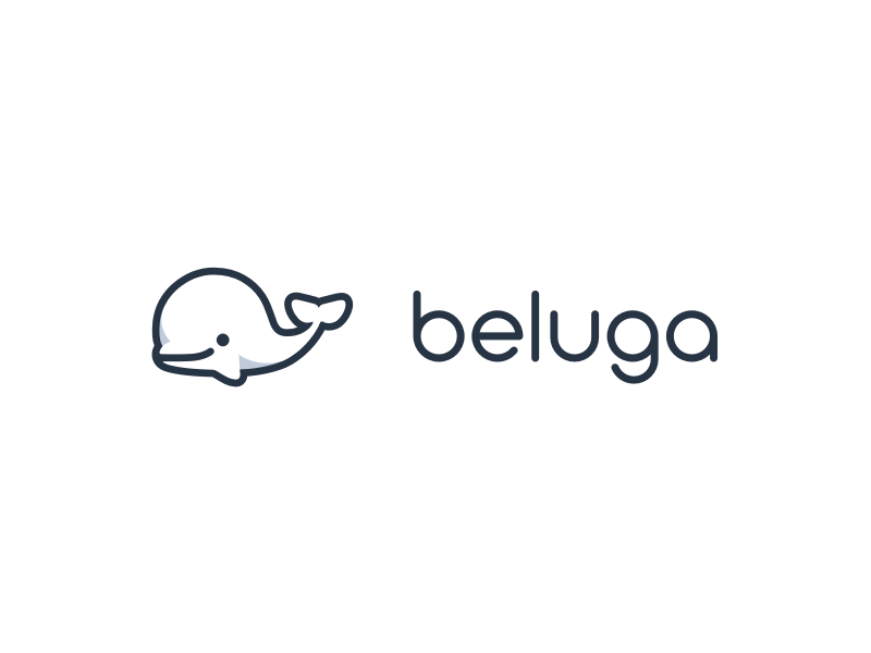 Beluga Brand Identity animal beluga brand identity logo logomark logotype pensacola