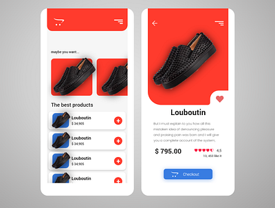Shop Mobile App UX/UI Design 2020 app design ui ui design uidesign ux uxdesign