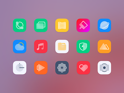 Desktop icon design