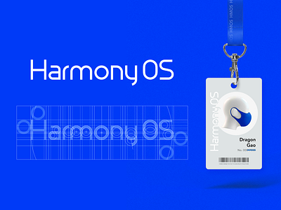 Harmony OS Brand Design app blue brand ci font huawei icon illustration logo system ui ux vi