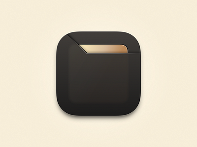 FILEMANAGER ICON app black file golden icon senior text theme ui ux