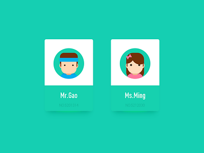 Gao&Ming cartoon head