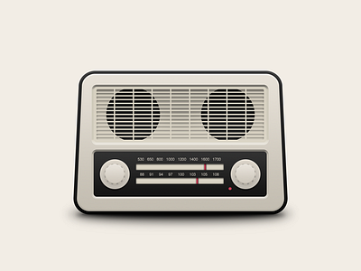 Radio FM fm icon mowudesign music radio ui ux