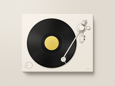 LP PLAYER icon lp music player record sp standard playing ui ux