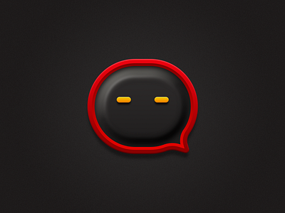 Information Desktop Icon android app black desktop fantasy icon information logo phone red robot sms technology ui ux yellow