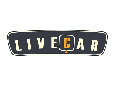 «Livecar» auto parts store | Logo branding design flat logo minimal vector web website