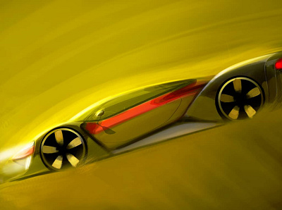 McLaren concept sketch car design cardesign cg art cgart cgartist design illustration mclaren