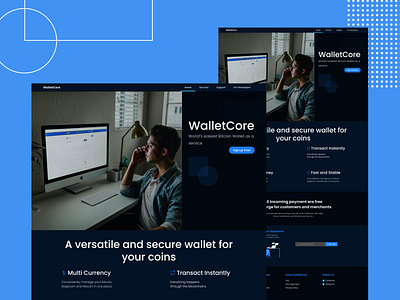 WalletCore - Crypto wallet web UI