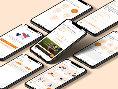 Mental Health App app app design concept app dashboard figma health app healthcare illustraion mental health minimal mobile mobile ui product design