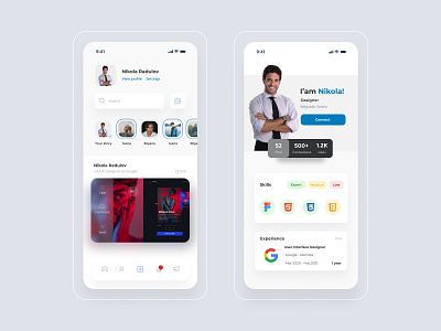 LinkedIn Redesign apple creative design designer figma illustrator mobile ui photoshop ui uiux ux web web design webdesign webdesigns