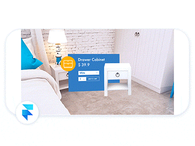 VR prototype for Room decoration assistant 3d bed gesture living room sideslip slip vr