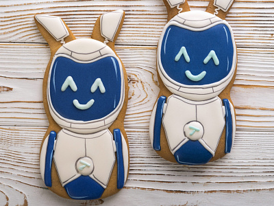 Alt robot. Christmas cookies bank character christmas cookies design gift gingerbread mascot