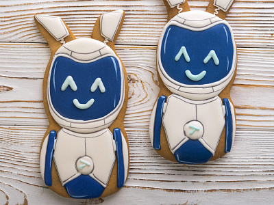 Alt robot. Christmas cookies