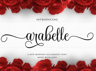 Arabelle Script 3d animation branding graphic design logo modern motion graphics script ui wedding