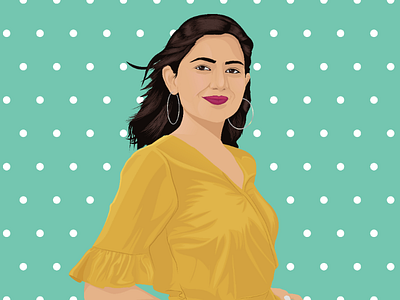 Snigdha Verma Vector Portrait