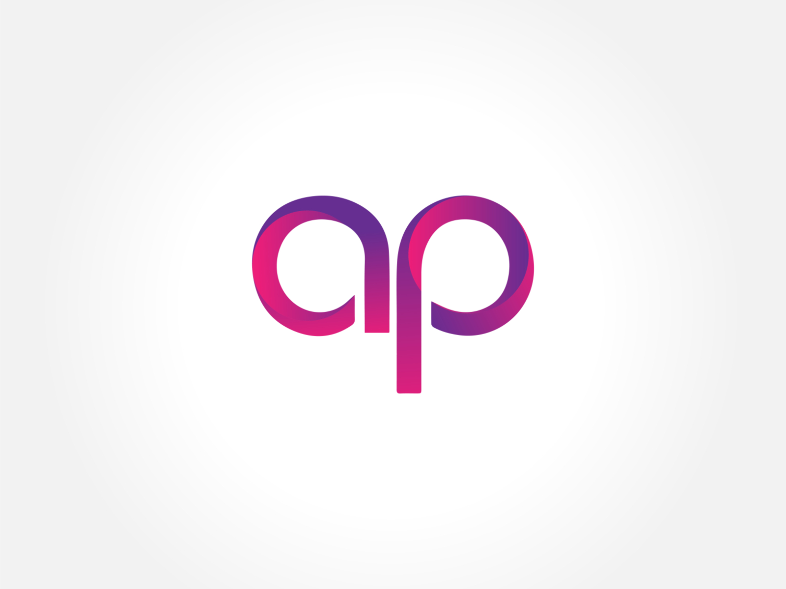 AP Infinity Logo Monogram By Vectorseller | TheHungryJPEG