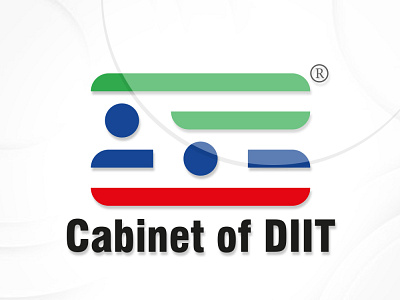 Cabinet Of DIIT logo branding clean design flat graphic design illustration lettering logo logo deisgn minimal