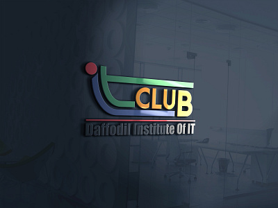 IT Club logo design of Daffodil Institute of IT