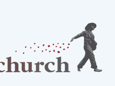 Christ Reformed Church brand church logo mark seed seedsower vector